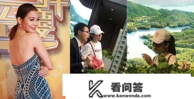 TVB小花单独抚育儿子照旧吸金力十足现身新楼盘疑掷万万买新居