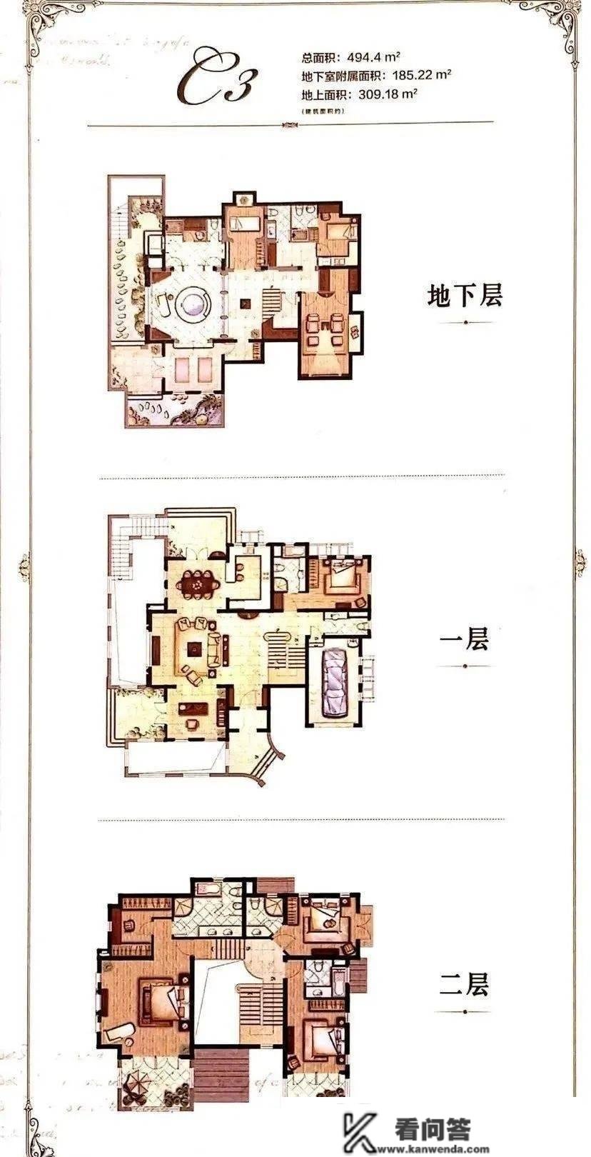 松江稀缺独栋别墅【同润圣塔路斯】稀缺独栋别墅- 松江佘山地铁站同润圣塔路斯