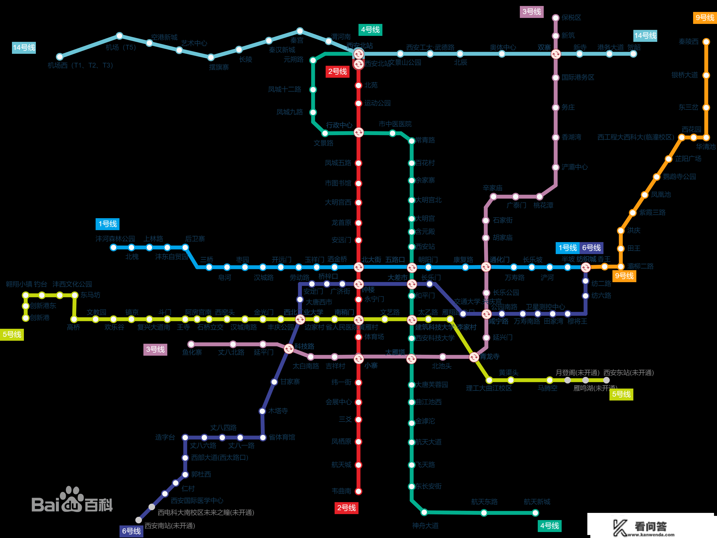 2023年西安三条地铁线路将开通 将来地铁房将不再“稀奇”