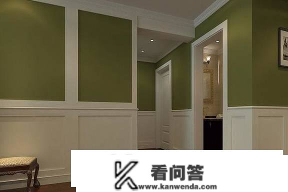 109平米简欧气概，绿色做为主色彩，使得整个空间愈加生动活泼