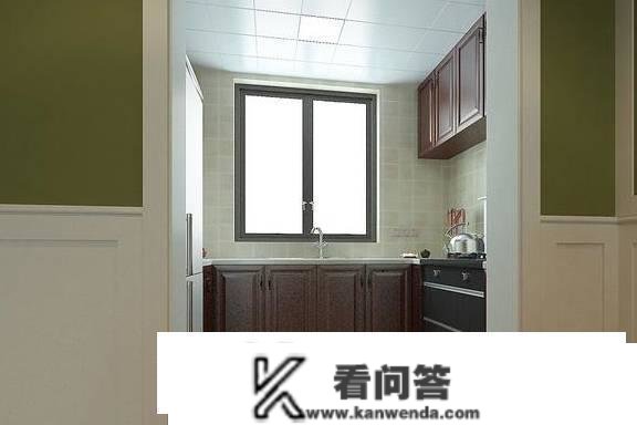 109平米简欧气概，绿色做为主色彩，使得整个空间愈加生动活泼