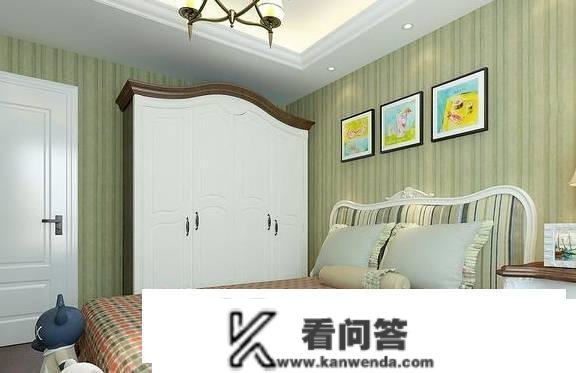 109平米简欧气概，绿色做为主色彩，使得整个空间愈加生动活泼