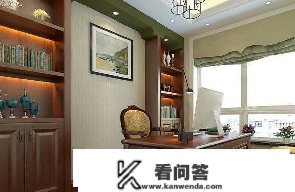 109平米简欧气概，绿色做为主色彩，使得整个空间愈加生动活泼