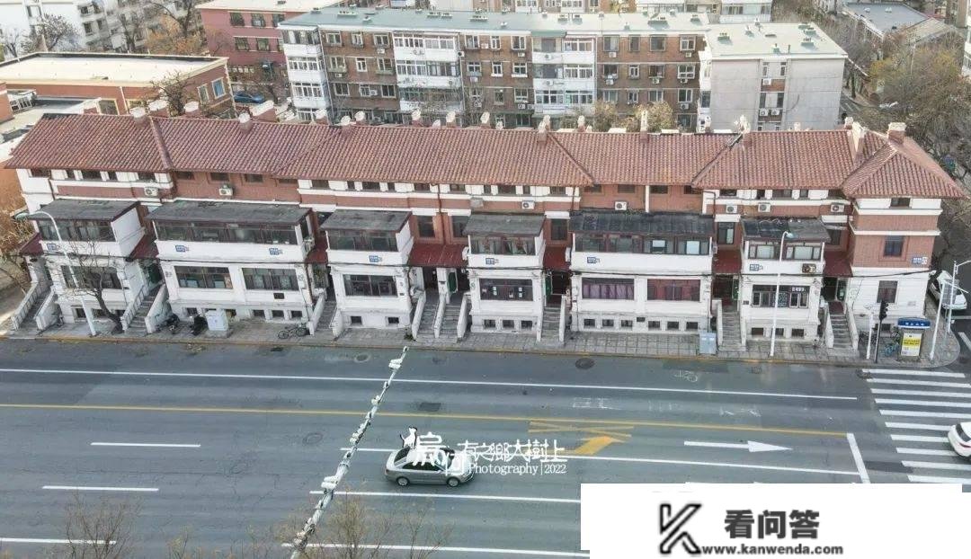 河西区解放南路上，民国期间的联排别墅，如今仍然住满了人