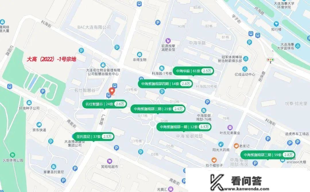 可信楼面价18204元㎡，华润置地摘2022高新中心栖身用地