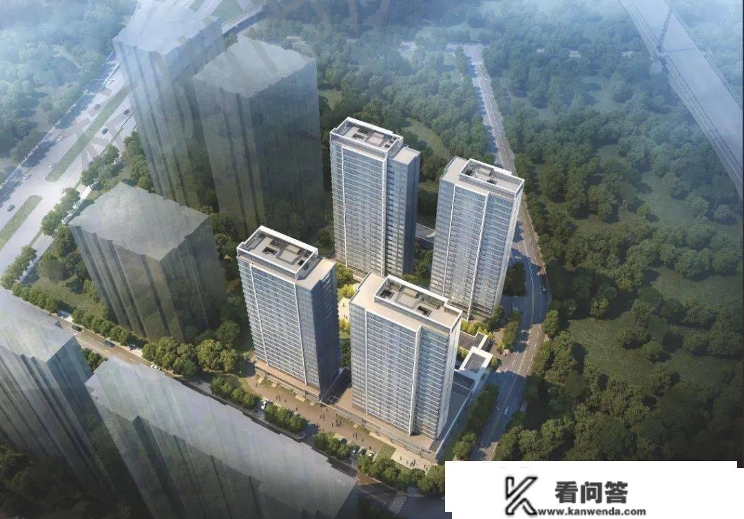 滨江集团萧山区钱江世纪城室第项目公示，拟建4幢高层室第