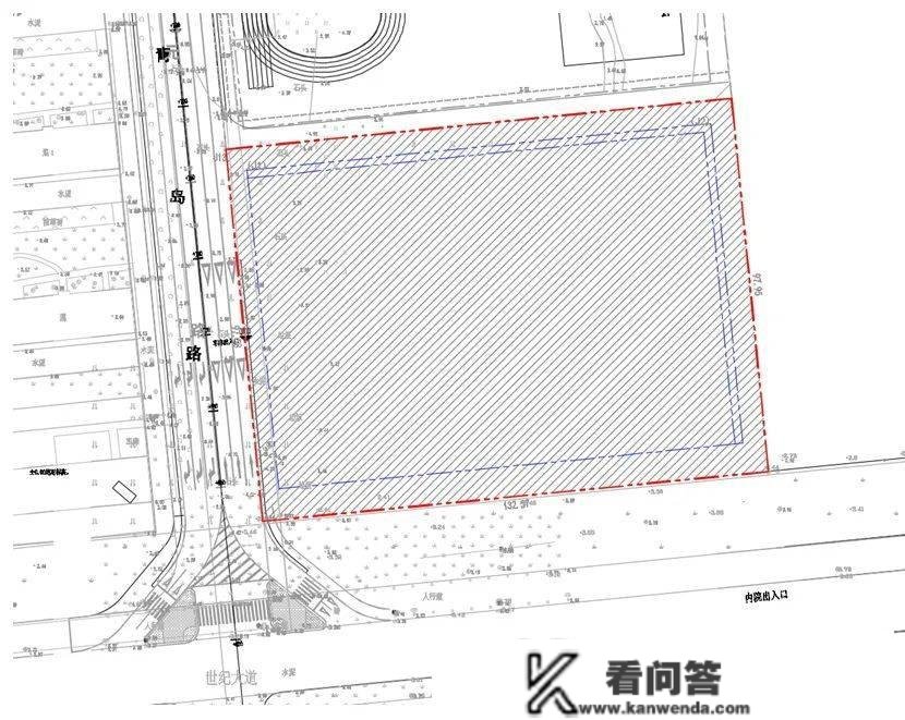 隐珠风河小学南侧新添楼盘，拟建4栋高层室第