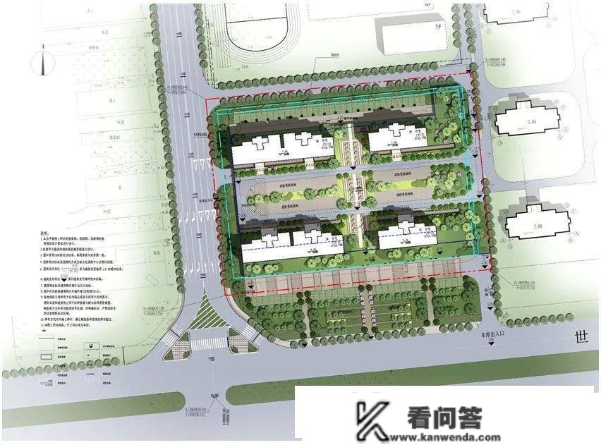 隐珠风河小学南侧新添楼盘，拟建4栋高层室第