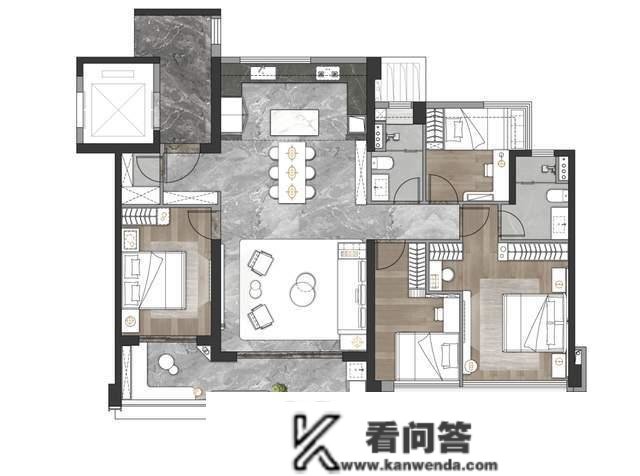 神助攻！中海麓府才开板房，设想之都光阴汇月底就开业