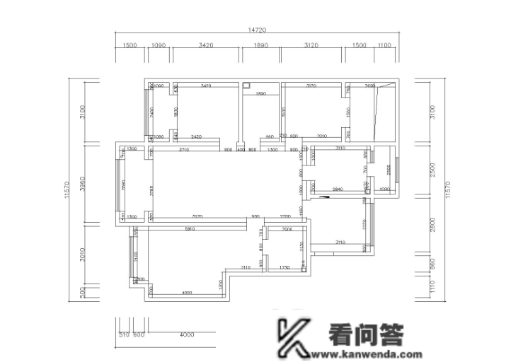 省馨宅配全屋整拆简欧混搭四居室案例