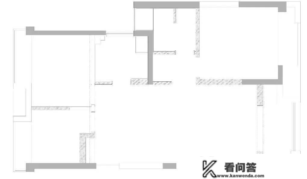 那个81方又奶又高级的户型太随性了 ，白日一居室到了晚上秒变三居室！