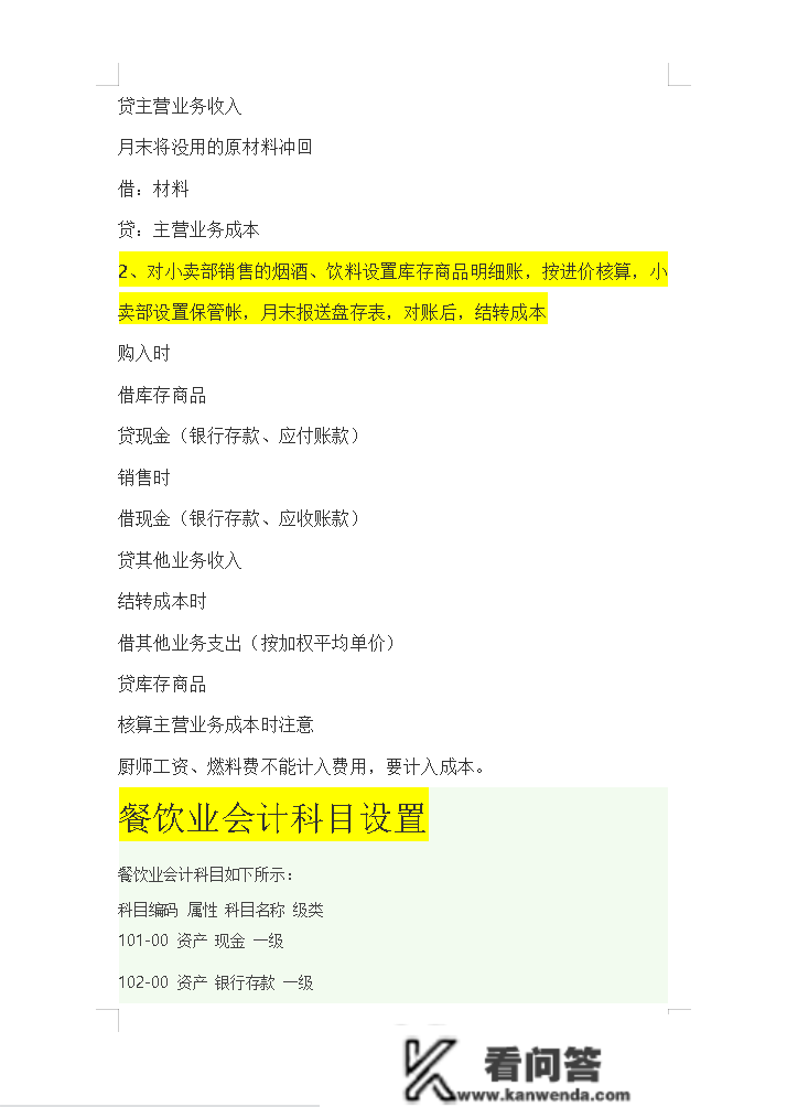 熬了12个小时，总结的25页餐饮管帐的做账流程，新手管帐值得一看