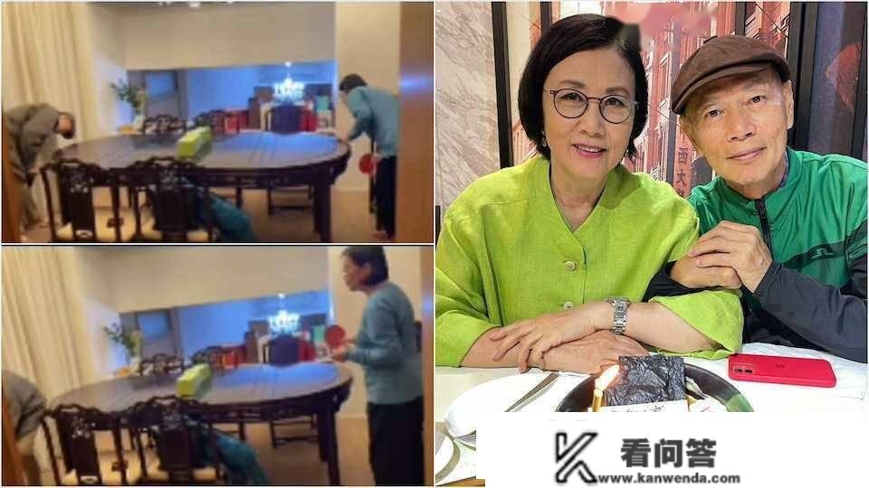 TVB两位阿姐级人物世纪合照，引发还忆杀，昔时都是最红花旦