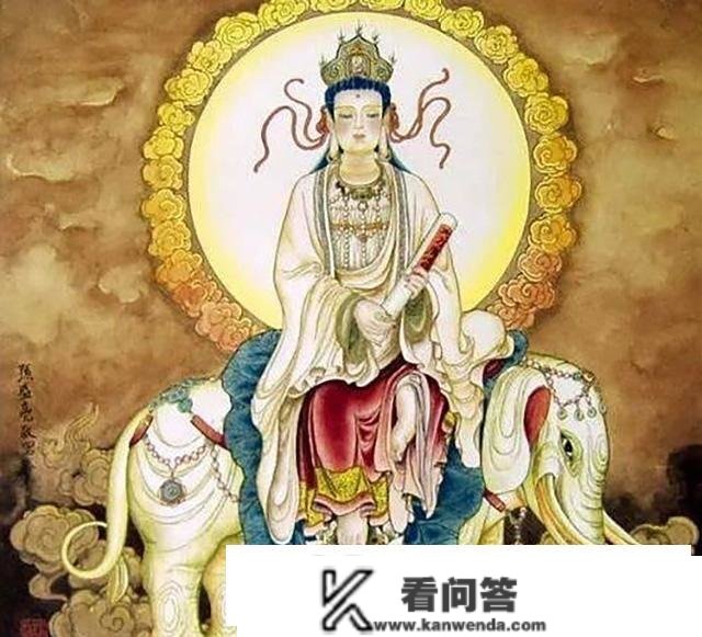 四大菩萨中，为何唯独他的坐骑未曾下界为妖？你看那坐骑是啥来头