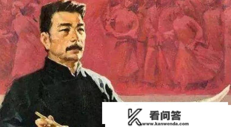 鲁迅死后事：做脸模，九千余人吊唁签名，“民族魂”白绸旗覆灵榇