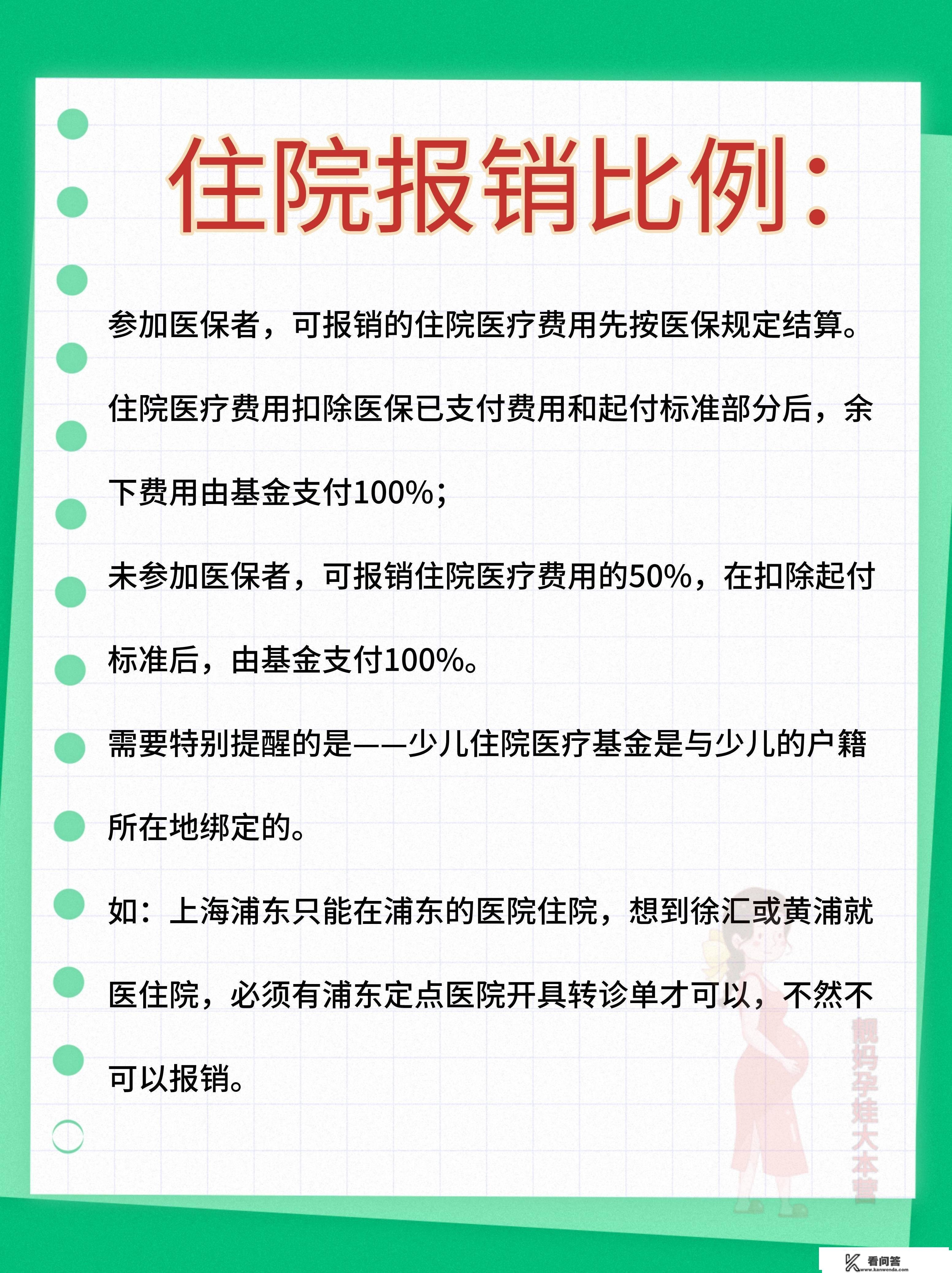 上海重生儿医保&amp;少儿互助基金怎么报销？