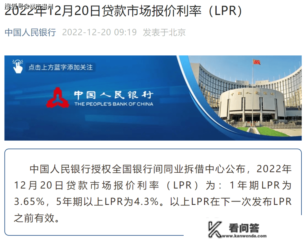 再过两天，每个月房贷最多可省1700元！最末能省几，帮你算好了…