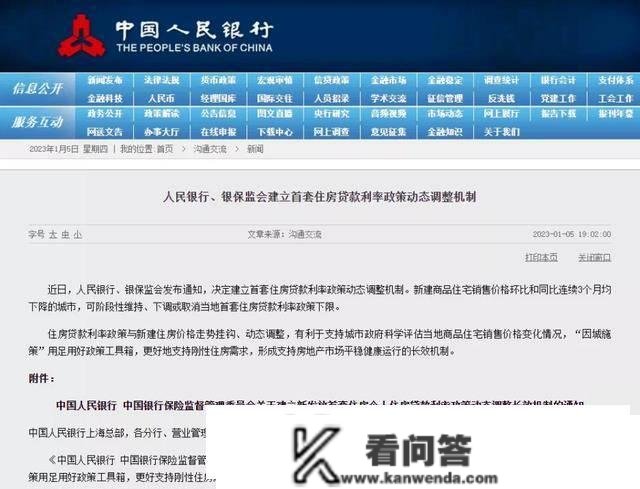 打破下限！降房贷利率“第一枪”打响？新趋向下，房子或不能不降