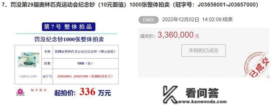 一张难求的钞王！1.2万张奥运钞密集开拍，成果若何？