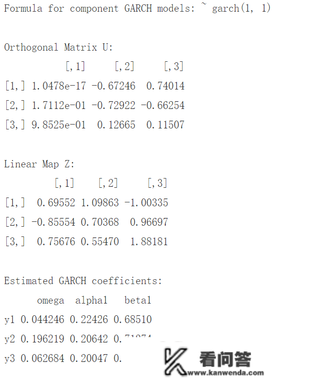 R语言多元多变量GARCH ：GO-GARCH、BEKK、DCC-GARCH和CCC-GARCH|附代码数据