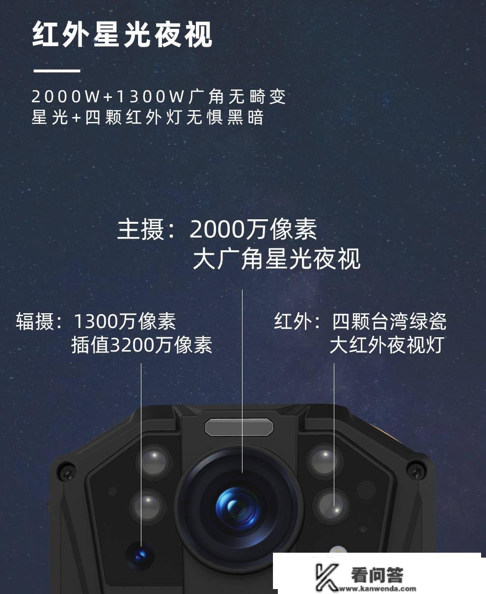 盾魂DSJ-D6星光夜视4G-5G防爆执法记录仪，让黑夜不再是庇护伞