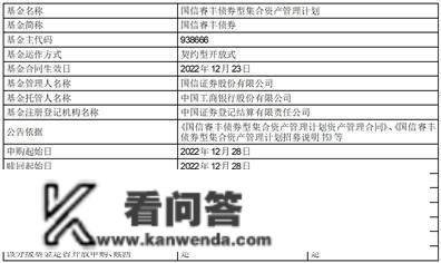 国信睿丰债券型集合资产办理方案 份额折算成果的通知布告