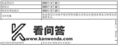 南华价值启航纯债债券型证券投资基金 分红通知布告