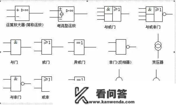 电路系统常用的图形符号