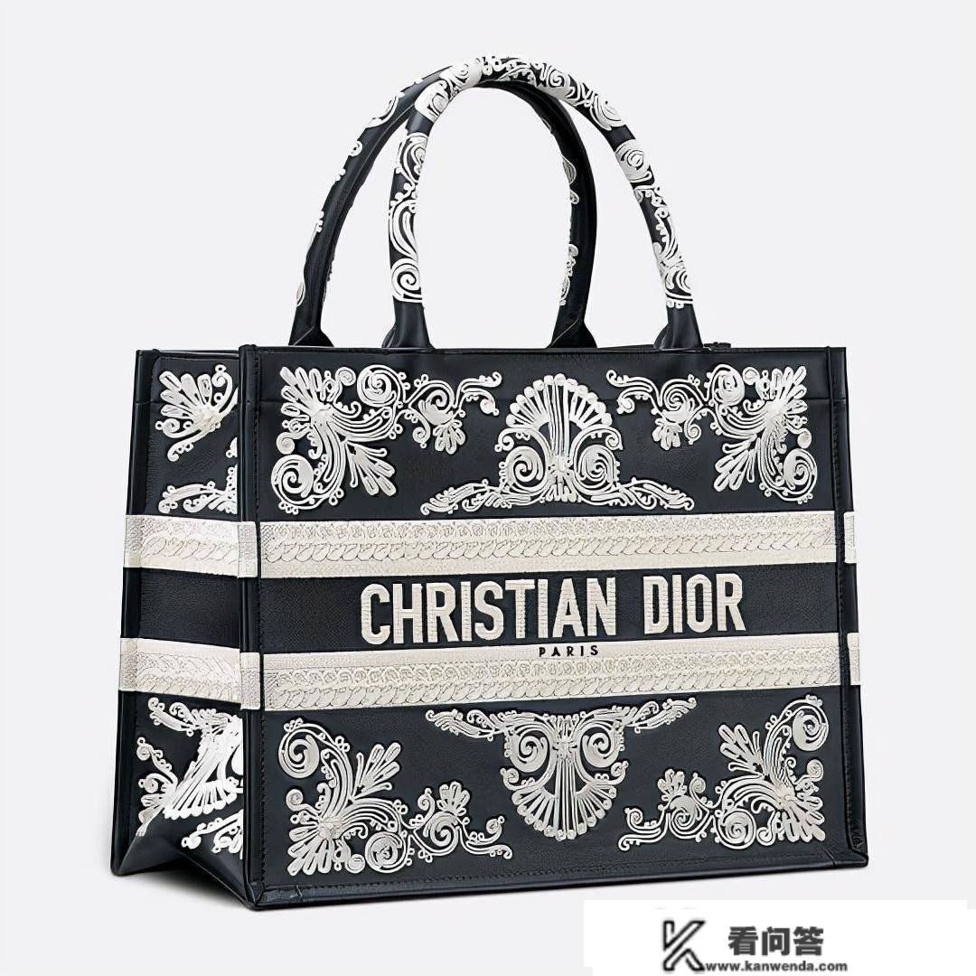 讲解包包 - Dior 刺绣系列手袋：古希腊建筑灵感