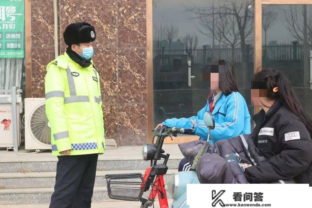 秦皇岛交警提醒：未满16周岁，请对电动自行车说“不”！| 护学在动作