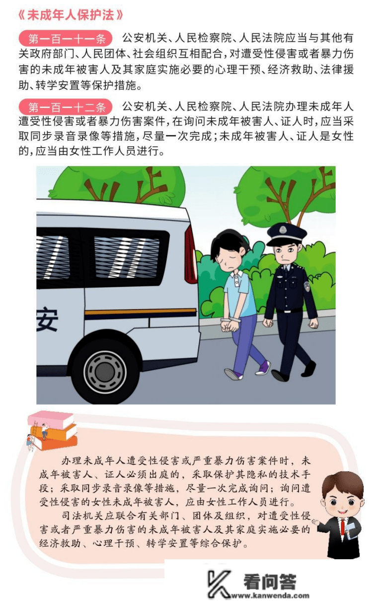 【“三抓三促”动作停止时】普法进万家 关心送温暖—​—《未成年人庇护法漫画手册》