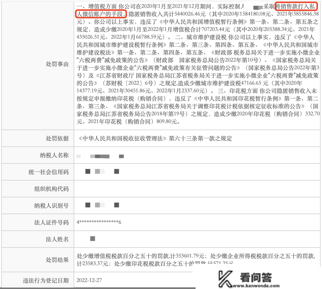 【长财征询】多家企业私户收款被查！年结束，如许收付款=偷税，企业小心了！