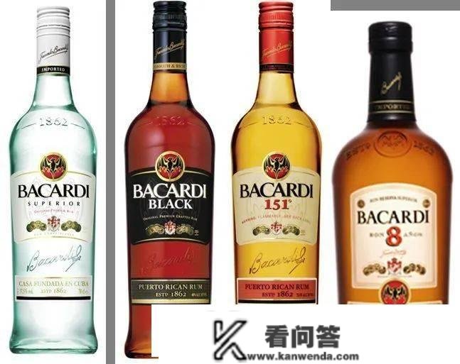 朗姆酒的品种