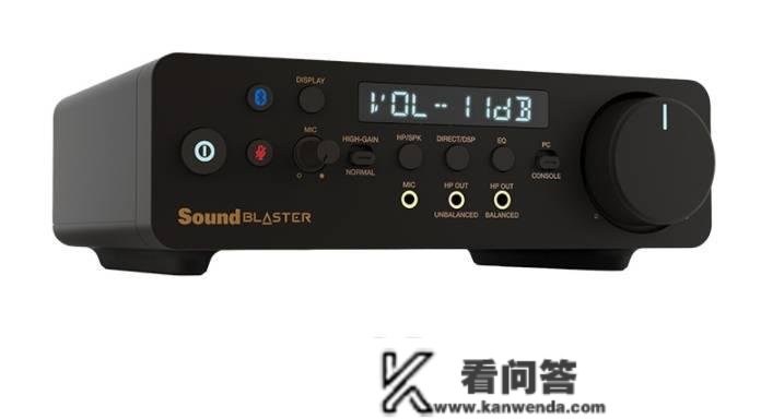 立异全新USB声卡Sound Blaster X5即将推出：双DAC加持