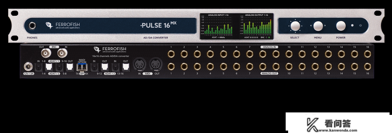 FERROFACE PULSE 16 MX 数模转换器