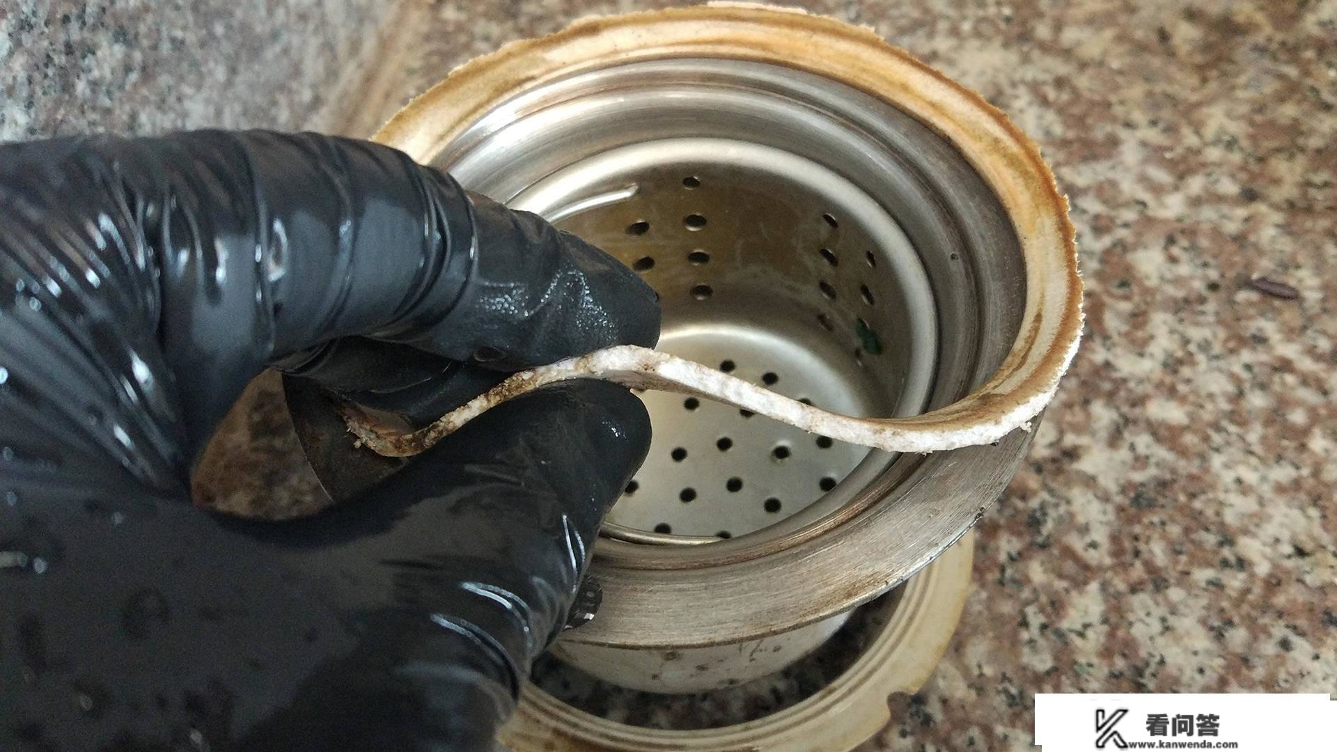 潜水艇多层防水双洗菜盆CSQ-12下水管套拆，彻底处理溢水问题