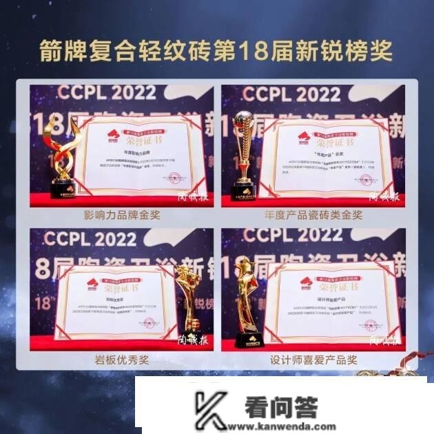 年末清点 | 回忆2022年箭牌复合轻纹砖的高光霎时！