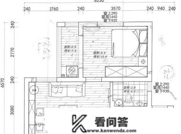 50㎡现代简约风小宅，巧用隐形墙、折叠餐桌，白色彩搭配的极致