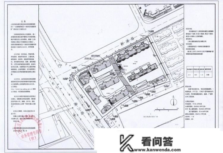 总建筑面积超4万平方米，浦东那里将新建多层室第