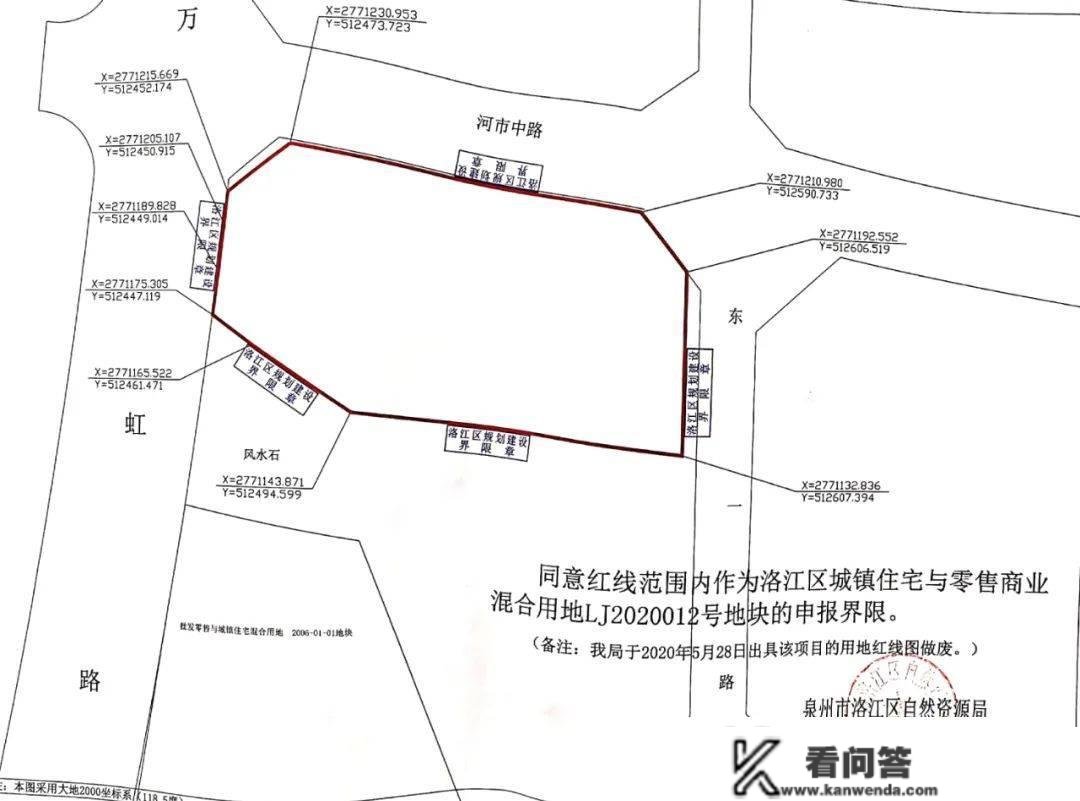 限价8500元/㎡！洛江区一纯新盘将入市！规划公开！