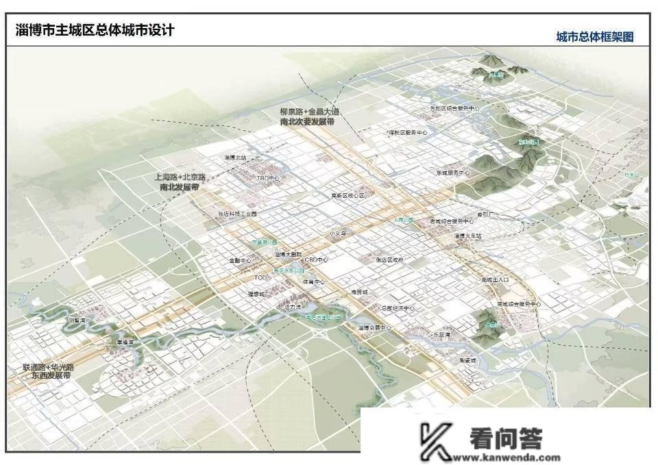 研究范畴465平方公里，淄博主城区总体城市设想出炉