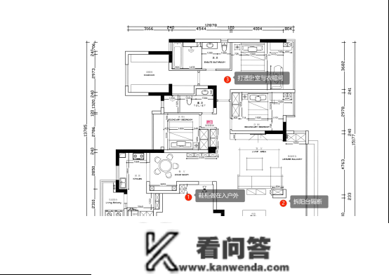 三代同堂成都拆修大平层：开放书房+主卧套间