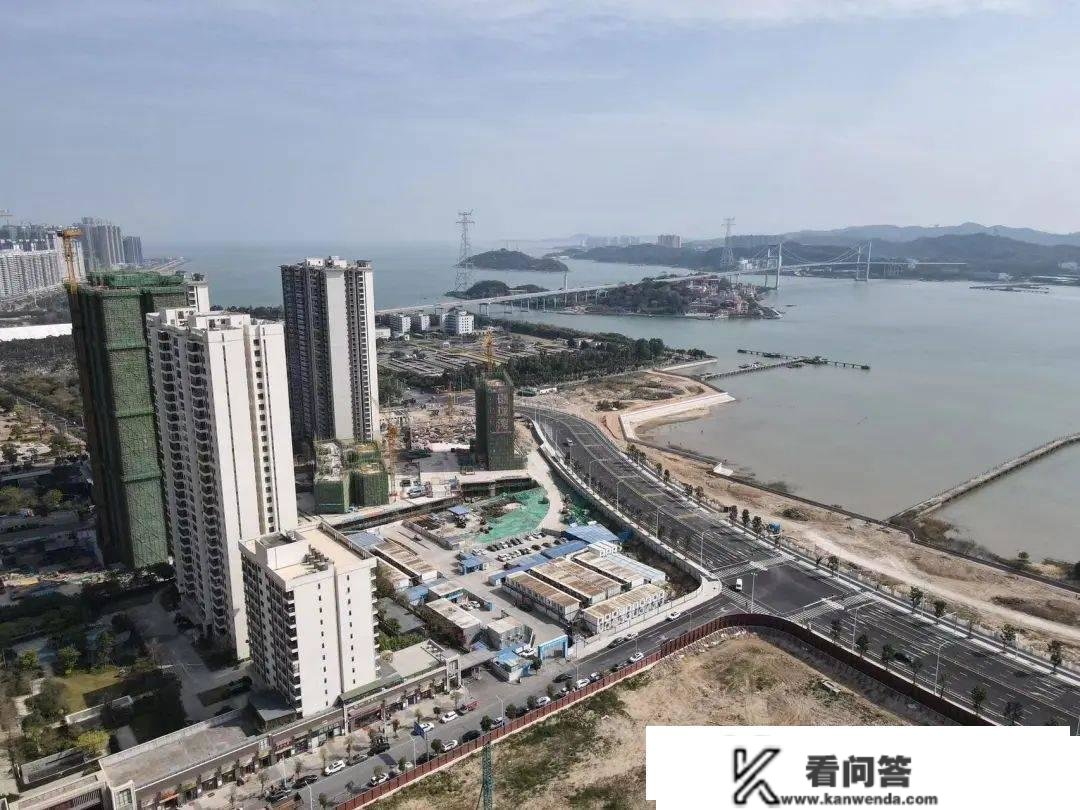 暂定名“滨海湾”！腾瑞珠港新城项目满是大平层？