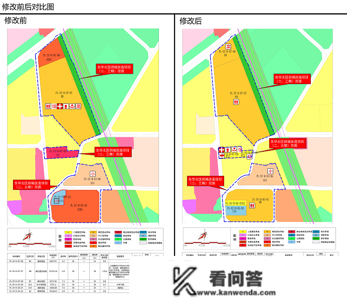 增配3所学校 增加商住用地 东华北区旧改项目二、三期控规修改