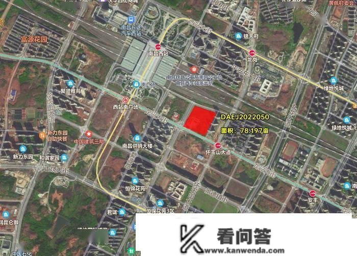 新品入市｜西站旁地铁口再添纯新盘 赣地佳苑规划出炉 规划21栋11-18F室第