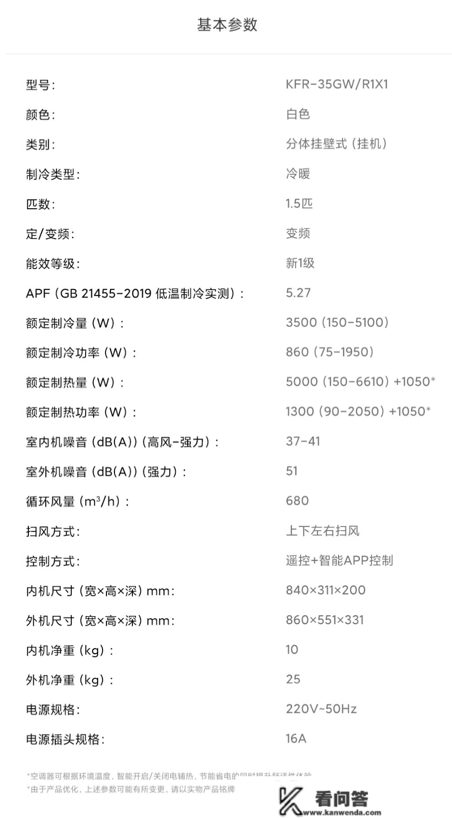 2299 元，小米柔风空调 1.5 匹上架：适用于 16-20㎡ 房间