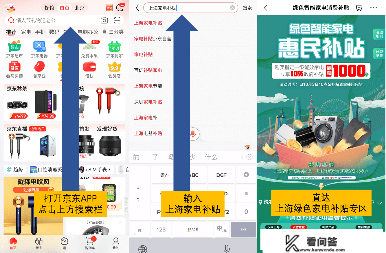 绿色智家电补助仍在继续 上海用户在京东购置一级能效产物享10%补助