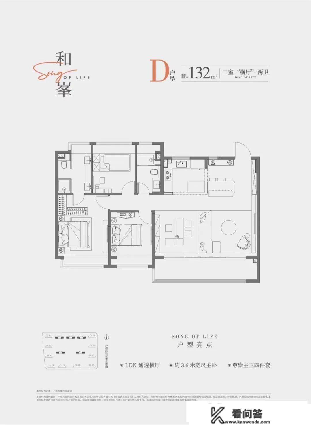 125㎡起步？刚刚，河西南纯新盘户型曝光