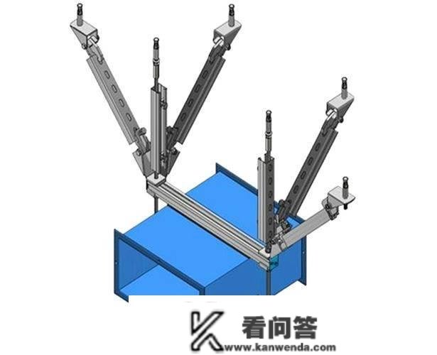 管道管托收吊架是怎么下料和安拆的？