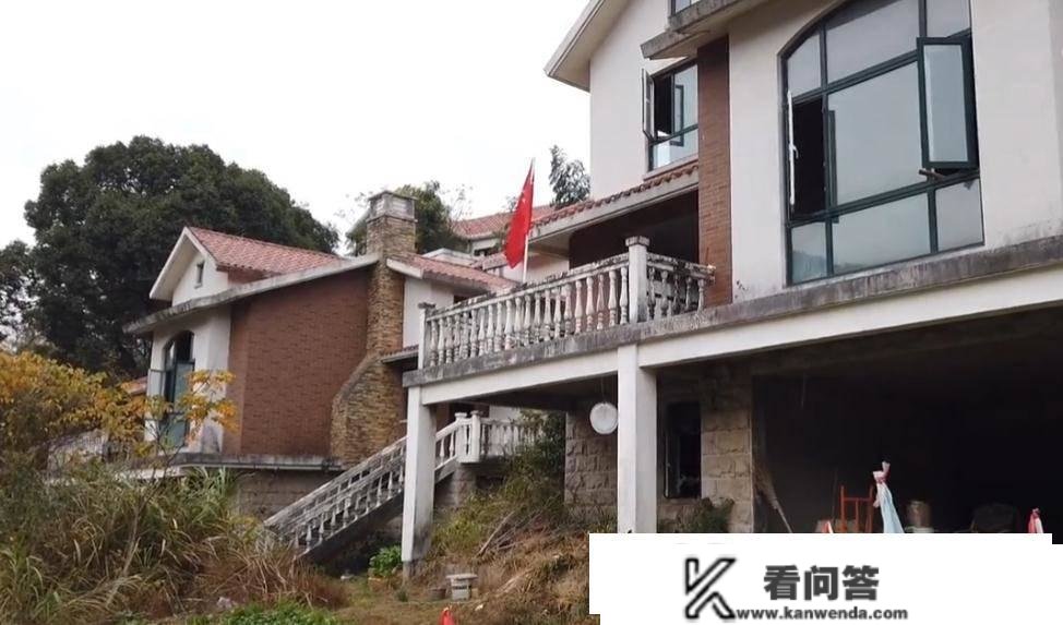 南昌景区别墅群，傍山而建满是独栋，即将落成被烧毁